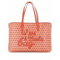 Anya Hindmarch Bolsa tote I Am A Plastic Bag - Laranja
