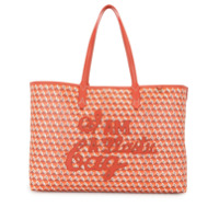 Anya Hindmarch Bolsa tote I am a plastic - Laranja