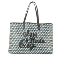 Anya Hindmarch Bolsa tote I am a plastic - Preto