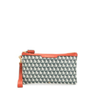 Anya Hindmarch Clutch I Am A Plastic Bag com zíper - Laranja