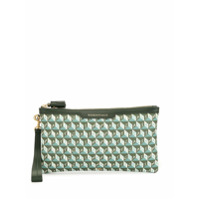 Anya Hindmarch Clutch I Am A Plastic Bag - Verde