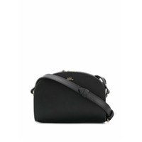 A.P.C. Bolsa transversal Demi Lune com logo - Preto