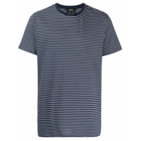 A.P.C. Camiseta decote careca com estampa de listras - Azul