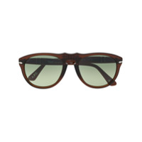 A.P.C. Óculos de sol aviador com lentes degradê - Marrom