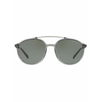 Armani Exchange Óculos de sol arredondado - Cinza
