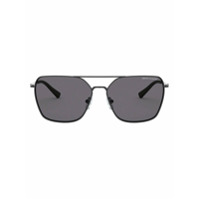 Armani Exchange Óculos de sol irregular - Cinza