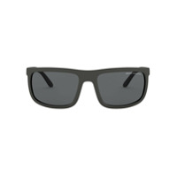 Armani Exchange Óculos de sol retangular - Cinza