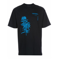 Artica Arbox Camiseta com estampa floral - Preto
