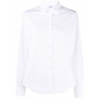 Aspesi Camisa de algodão com botões - Branco