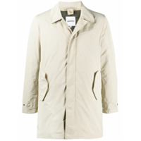 Aspesi Jaqueta matelassê com fechamento oculto - Neutro