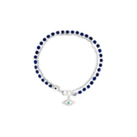 Astley Clarke Pulseira de prata com safiras e lapis lazuli