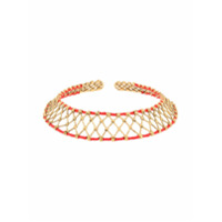 Aurelie Bidermann Choker Croisette - Dourado