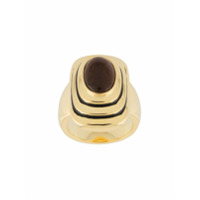 Aurelie Bidermann Java stone ring - Dourado