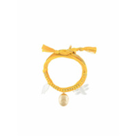 Aurelie Bidermann Pulseira Honolulu - Laranja