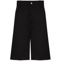 AV Vattev Bermuda com fendas laterais - Preto