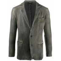 Avant Toi Blazer com abotoamento simples - Verde