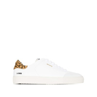 Axel Arigato Tênis Clean com animal print e salto 90mm - Branco