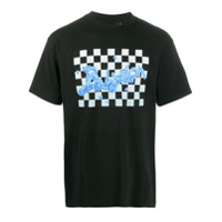 Babylon LA Camiseta Wet xadrez com logo - Preto
