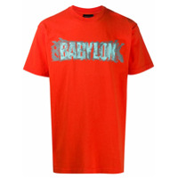 Babylon LA logo-print crew neck T-Shirt - Laranja