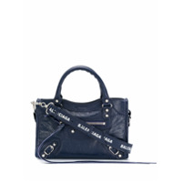 Balenciaga Bolsa tiracolo Classic City mini - Azul