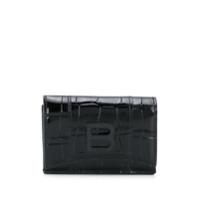 Balenciaga Carteira Hourglass mini - Preto