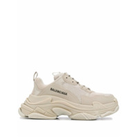 Balenciaga Tênis Triple S com solado chunky - Neutro