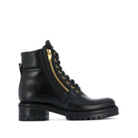Balmain Ankle boot com solado chunky - Preto