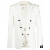 Balmain Blazer com detalhe de botão - Branco