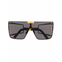 Balmain Eyewear Óculos de sol oversized Wonder Boy - Dourado