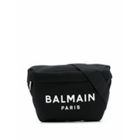 Balmain Pochete com estampa de logo - Preto