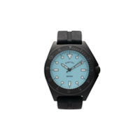 Bamford Watch Department Relógio Bamford Mayfair Aqua Blue de 40mm - STEELRUBBERSTRAP