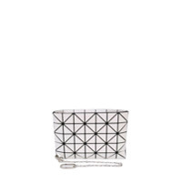 Bao Bao Issey Miyake Clutch Flipper com zíper - Branco