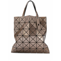 Bao Bao Issey Miyake Lucent geometric-pattern tote - Marrom