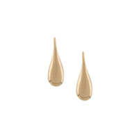 BAR JEWELLERY Par de brincos Ina com tachas - Dourado