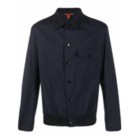 Barena Jaqueta com bolso no busto e elástico na barra - 170 navy