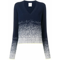 Barrie Suéter de cashmere decote em V - Azul