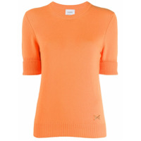 Barrie Suéter decote arredondado de cashmere - 479Fluo Orange