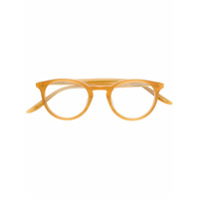 Barton Perreira Armação de óculos arredondada - Amarelo