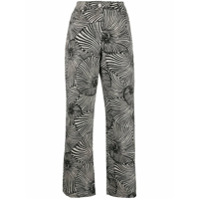 Baum Und Pferdgarten Calça Nikka com estampa de conchas - Branco