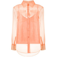 Baum Und Pferdgarten Camisa de organza - Laranja