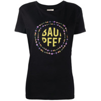 Baum Und Pferdgarten Camiseta com patch de logo - Preto