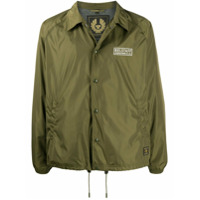 Belstaff Jaqueta leve com estampa de logo - Verde