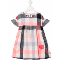 Billieblush Vestido xadrez com paetês - Rosa