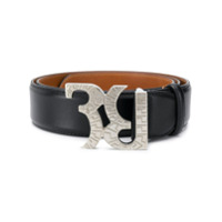 Billionaire Cinto com logo na fivela - Preto