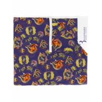 Billionaire Echarpe com estampa cowboy - Azul