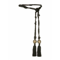 Blue Bird Shoes Cinto Soleil de corda - Preto