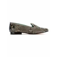 Blue Bird Shoes Loafer 'Exótico' de couro python - Cinza
