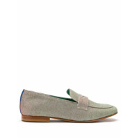 Blue Bird Shoes Loafer Penny Talitha de lurex - Verde