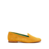 Blue Bird Shoes Loafer Saudade de camurça - Amarelo