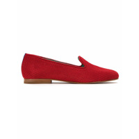 Blue Bird Shoes Loafer 'Saudade' de camurça - Vermelho